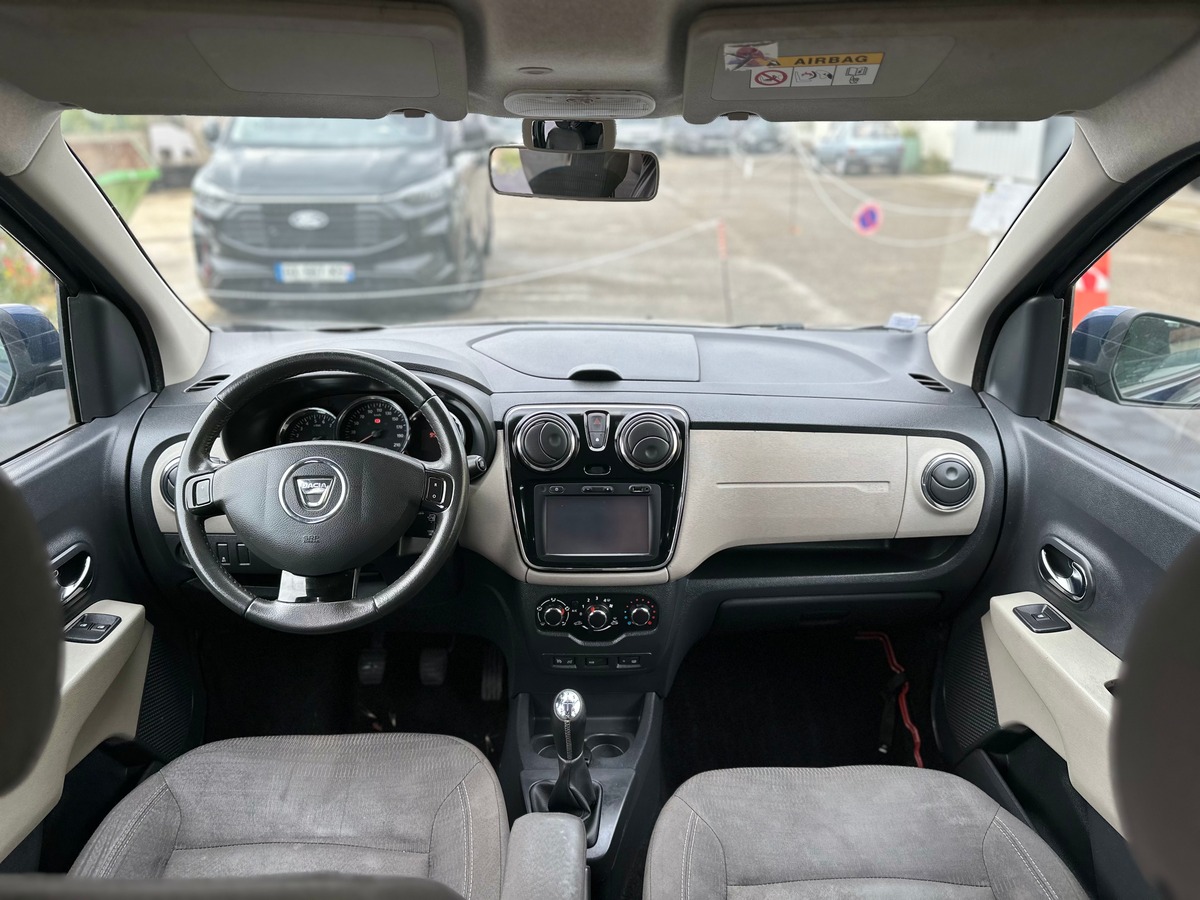 Dacia Lodgy 1.5 dci eco2 90 cv - 7 PLACES - ECRAN GPS - CLIMATISATION - ENTRETIEN COMPLET A JOUR