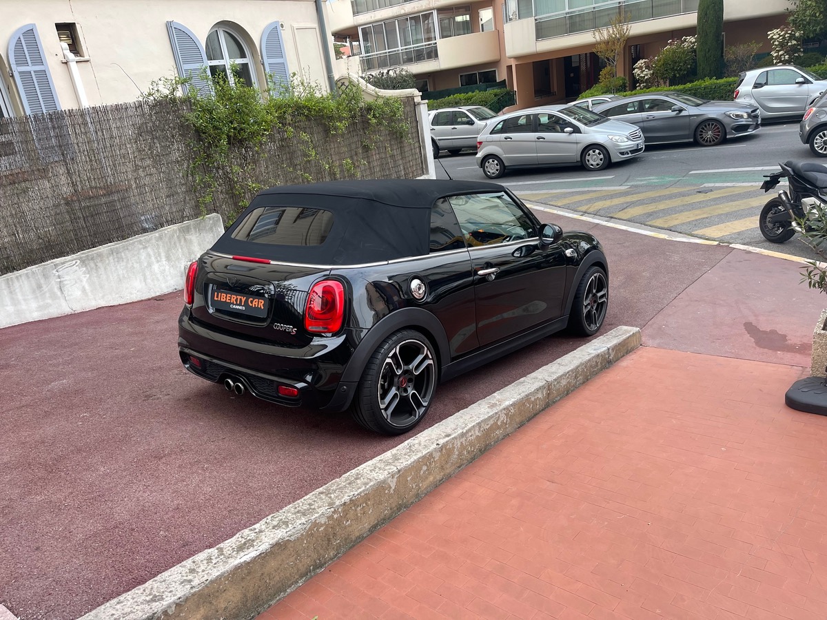 Mini Cabrio cooper s 192 CV / JANTES GP / BLACK