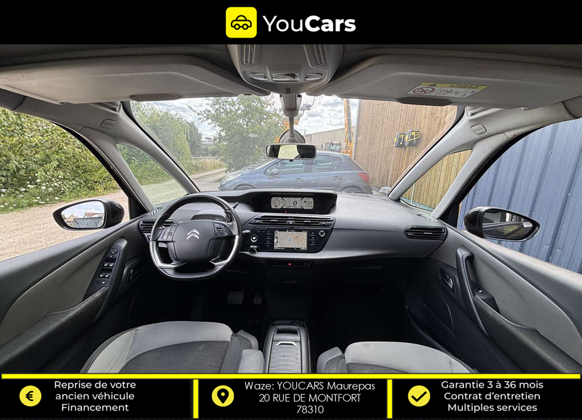 Citroën C4 Grand Picasso II 1.6 e-HDi FAP ETG6  115 cv RADAR DE RECUL 7 PLACES
