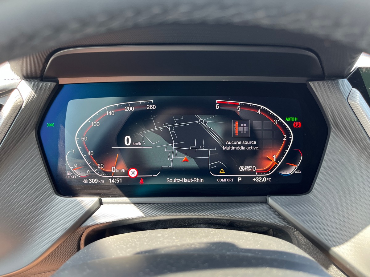 Bmw Série 1 116d, PACK M SPORT, VIRTUAL COCKPIT, CARPLAY SANS FIL, ECLAIRAGE D'AMBIANCE