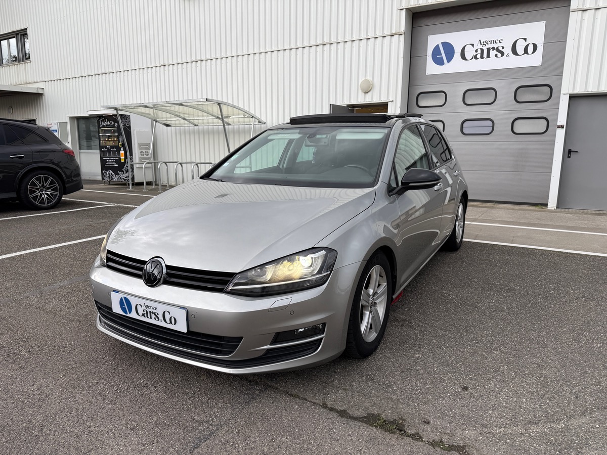 Volkswagen Golf VII 1.4 TSI BlueMotion S&S 122 cv CARAT ,Toit ouvrant, Suivi Complet
