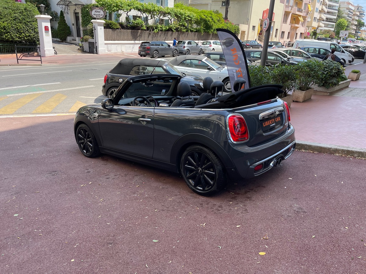 Mini Cabrio cooper s 192 CV / Jantes Noires/