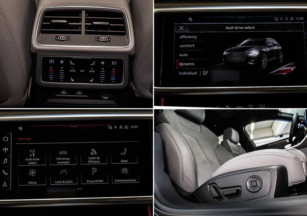 Audi A6 Avant 55 TFSI e 367ch Compétition quattro S tronic 7 B&O Toit ouvrant Attelage