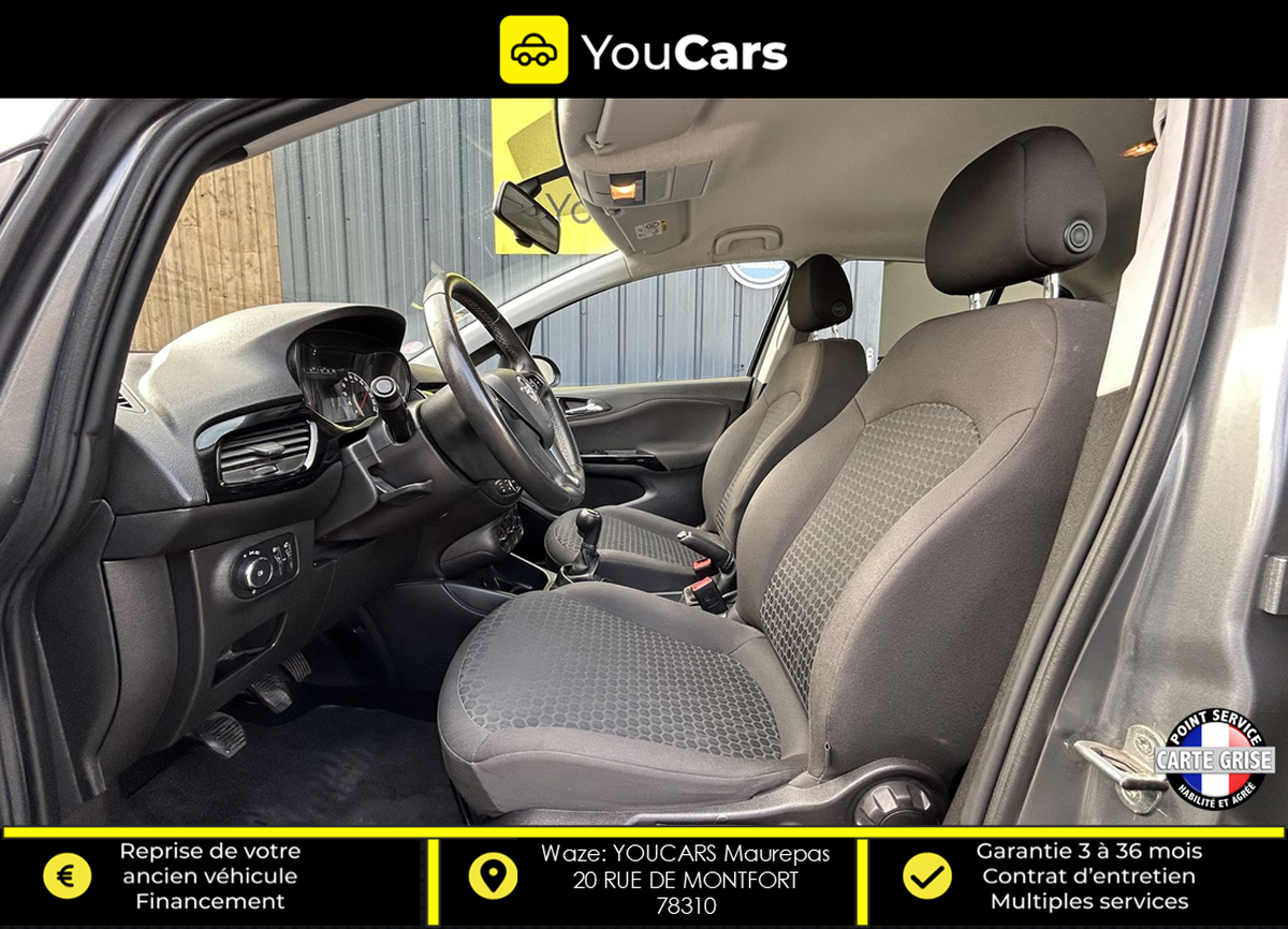 Opel Corsa 5 Portes 1.4 i 90 cv FACTURE D'ENTRETIEN - BLUETOOTH MUSIC