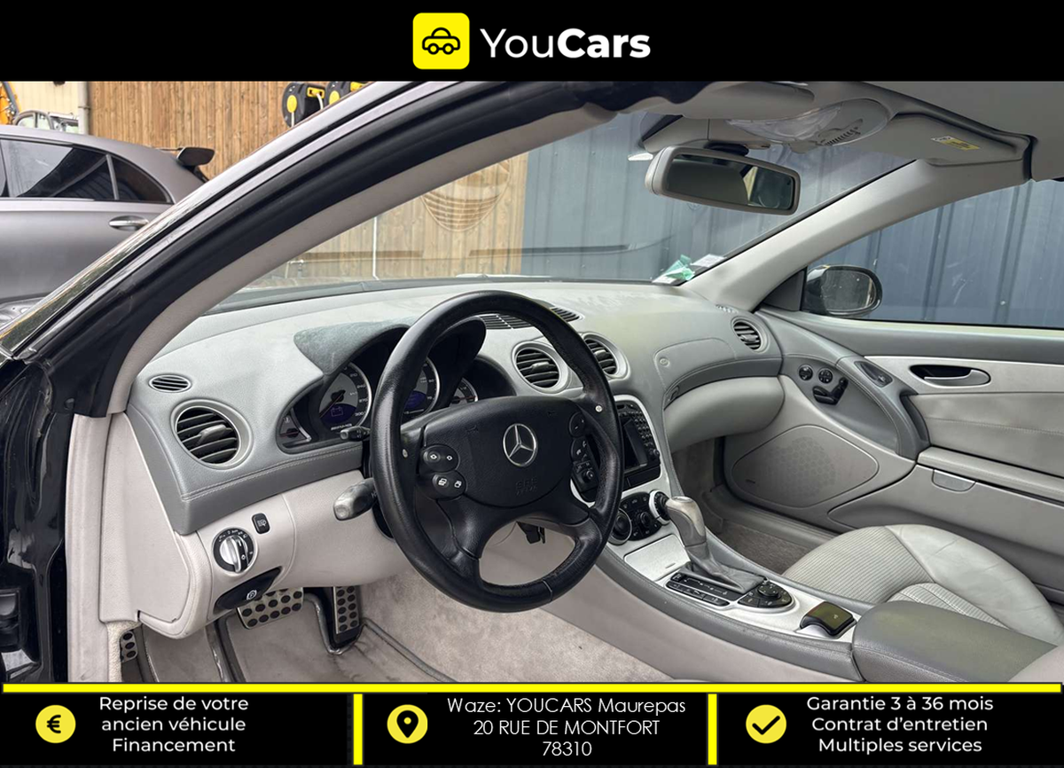 Mercedes-Benz Classe SL 55 AMG 5.4 i V8 476 cv Boîte auto