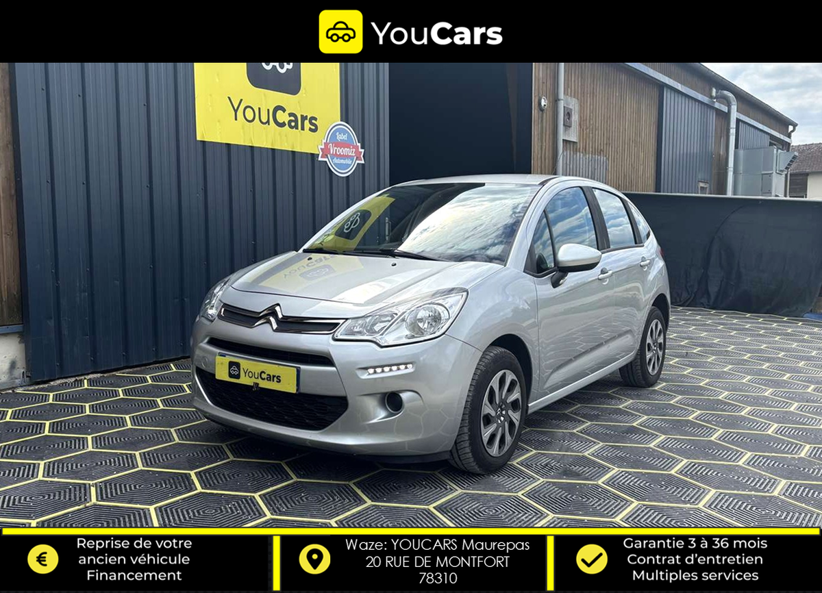 Citroën C3 1.6 BlueHDi 99 cv APPLE CARPLAY ENTRETIEN A JOUR