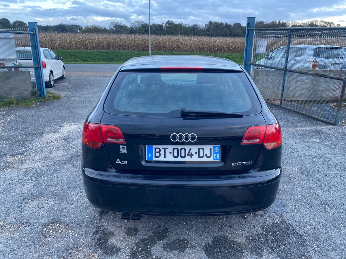 Audi A3 Sportback 2.0 tdi 140cv boite autos DSG 204008km