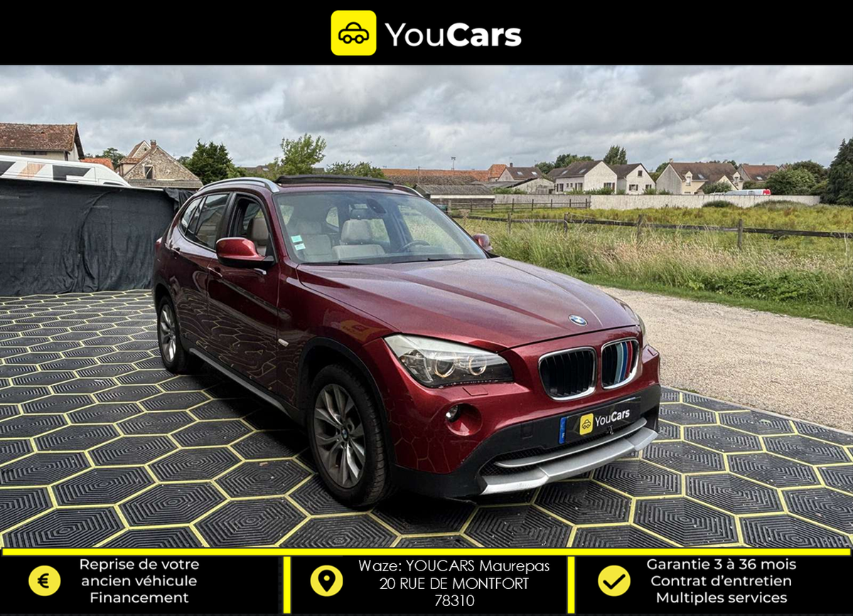Bmw X1 (E84) 20d sDrive 2.0 d 177 cv TOIT OUVRANT PREMIERE MAIN ENTRETIEN COMPLET RADAR DE RECUL