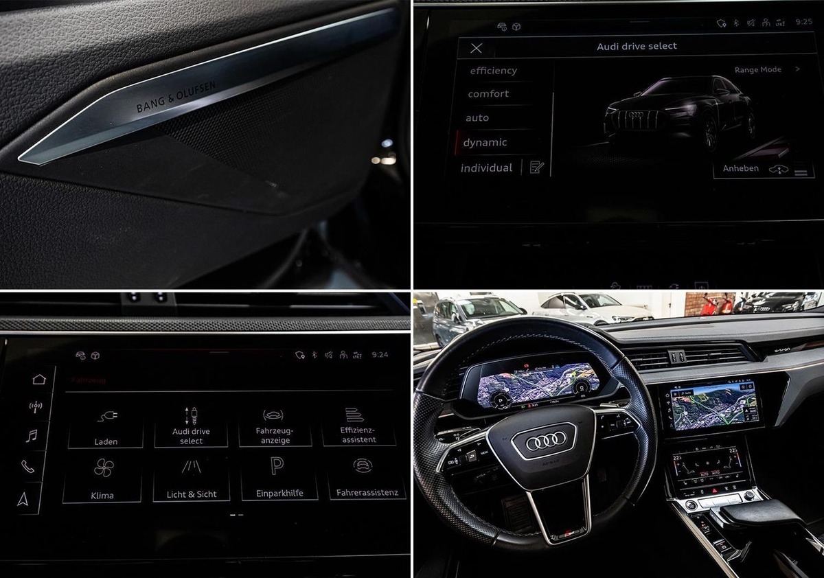 Audi e-tron Sportback 55 408ch S Line e-quattro Toit ouvrant Bang&Olufsen Pack Black Edition