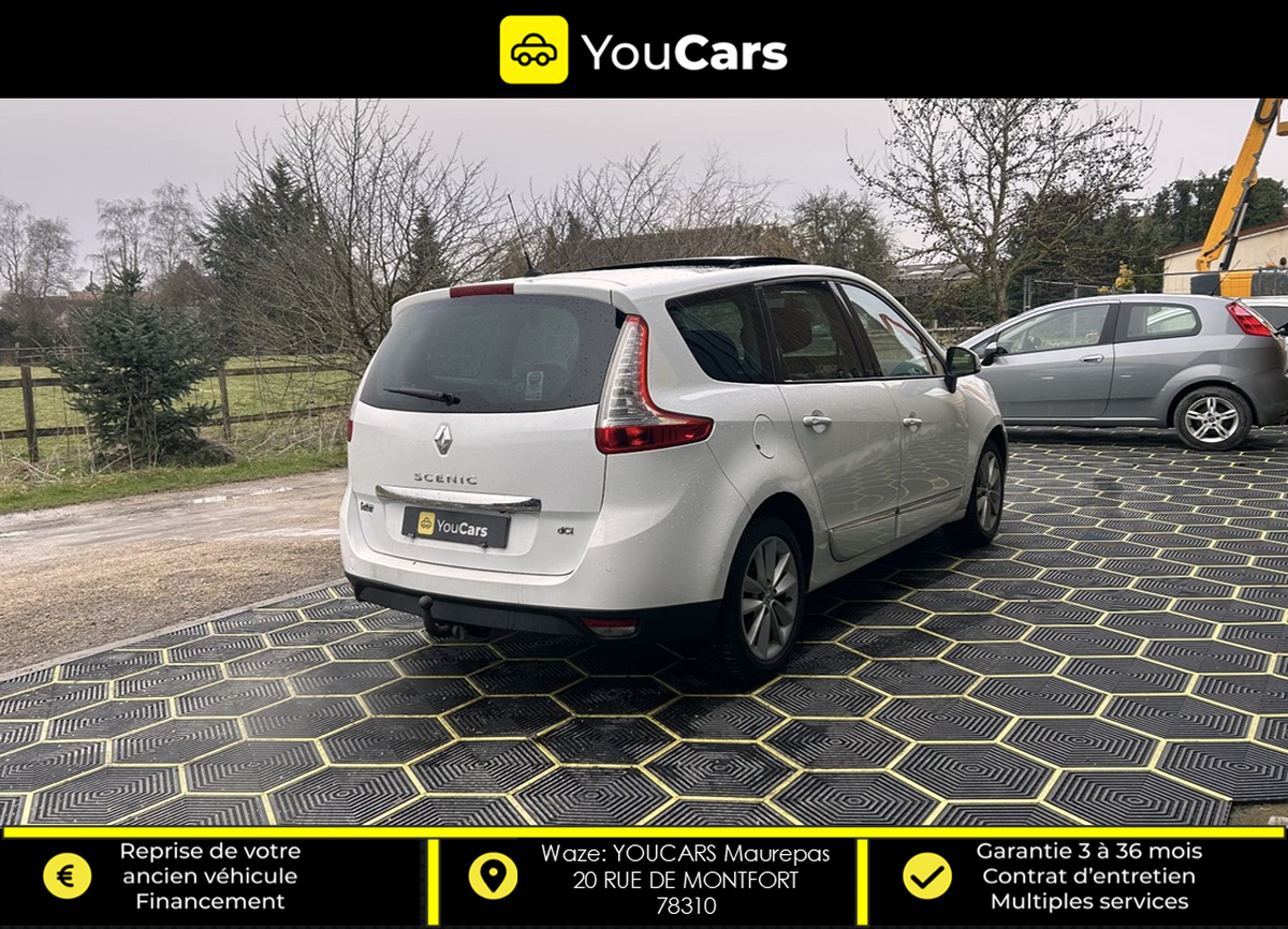 RENAULT Grand Scenic INITIALE PARIS 2 1.6 dCi 130 cv TOIT OUVRANT - SIEGES ELECTRIQUE AV