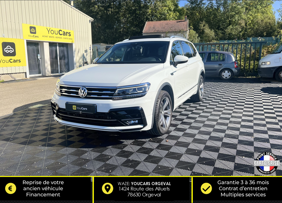 Volkswagen Tiguan Allspace 2.0 TDi DSG7 150 cv R-LINE - 7 PLACES - TOIT OUVRANT PANORAMIQUE