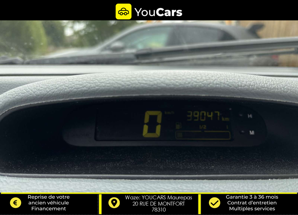 RENAULT Twingo I Phase 2 1.2 i 75cv TOIT OUVRAN PREMIERE MAIN ENTRETIEN A JOUR