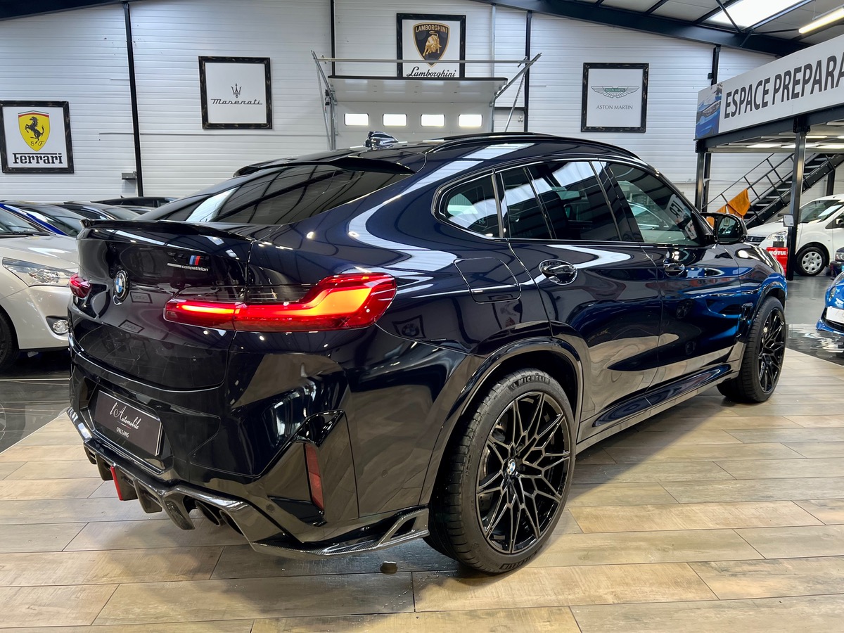 Bmw X4 M (F98) II COMPETITION 3.0 510 BVA8 CARBON SCHWARZ 