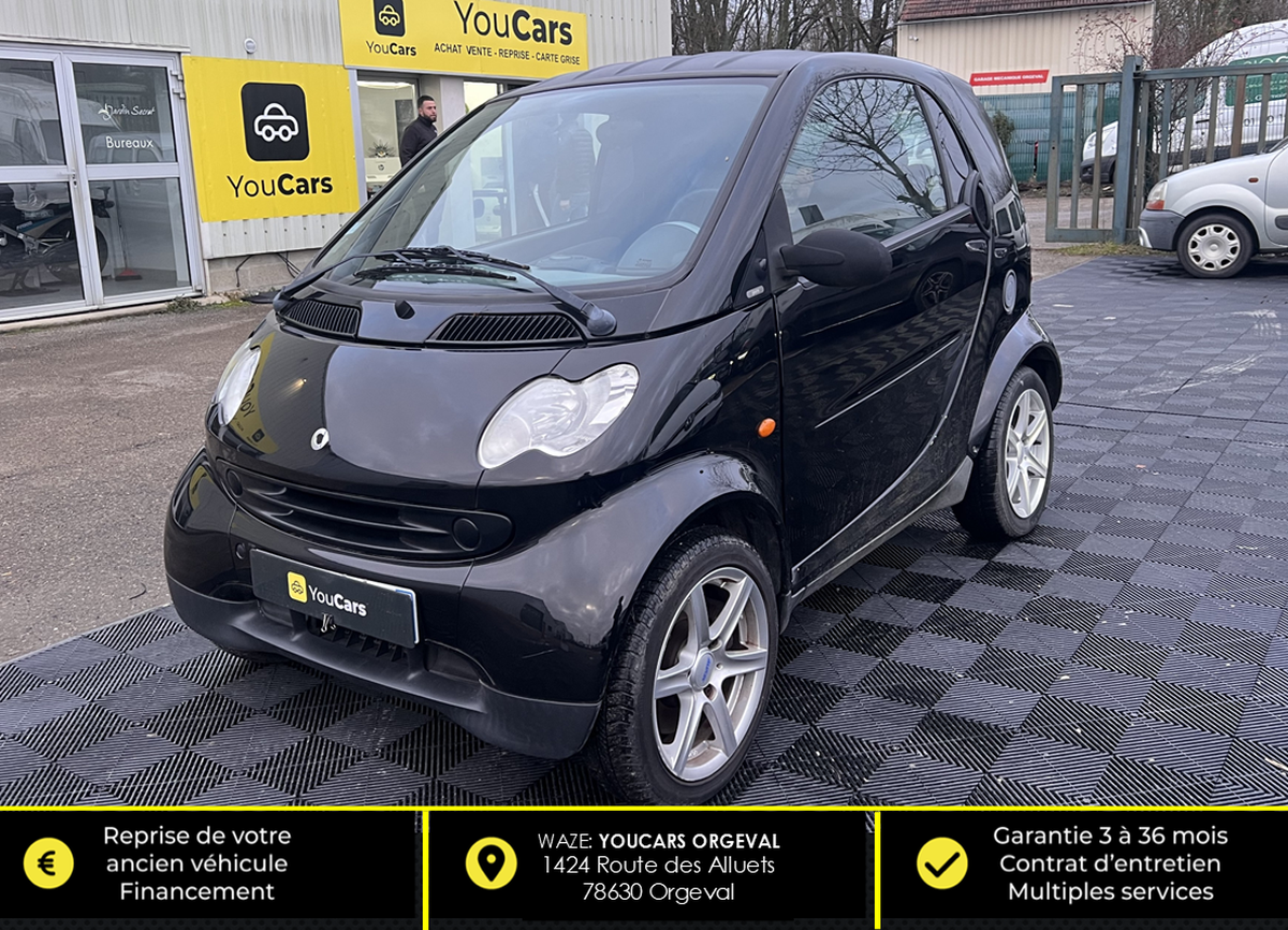 Smart Fortwo Coupé Coupé  0.7 i 61 cv - ENTRETIEN A JOUR - FAIBLE KILOMETRAGE - CLIMATISATION