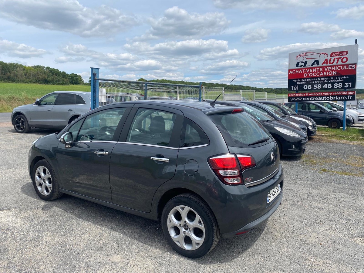 Citroën C3 1.2 vti 80cv 58013km année  2014 