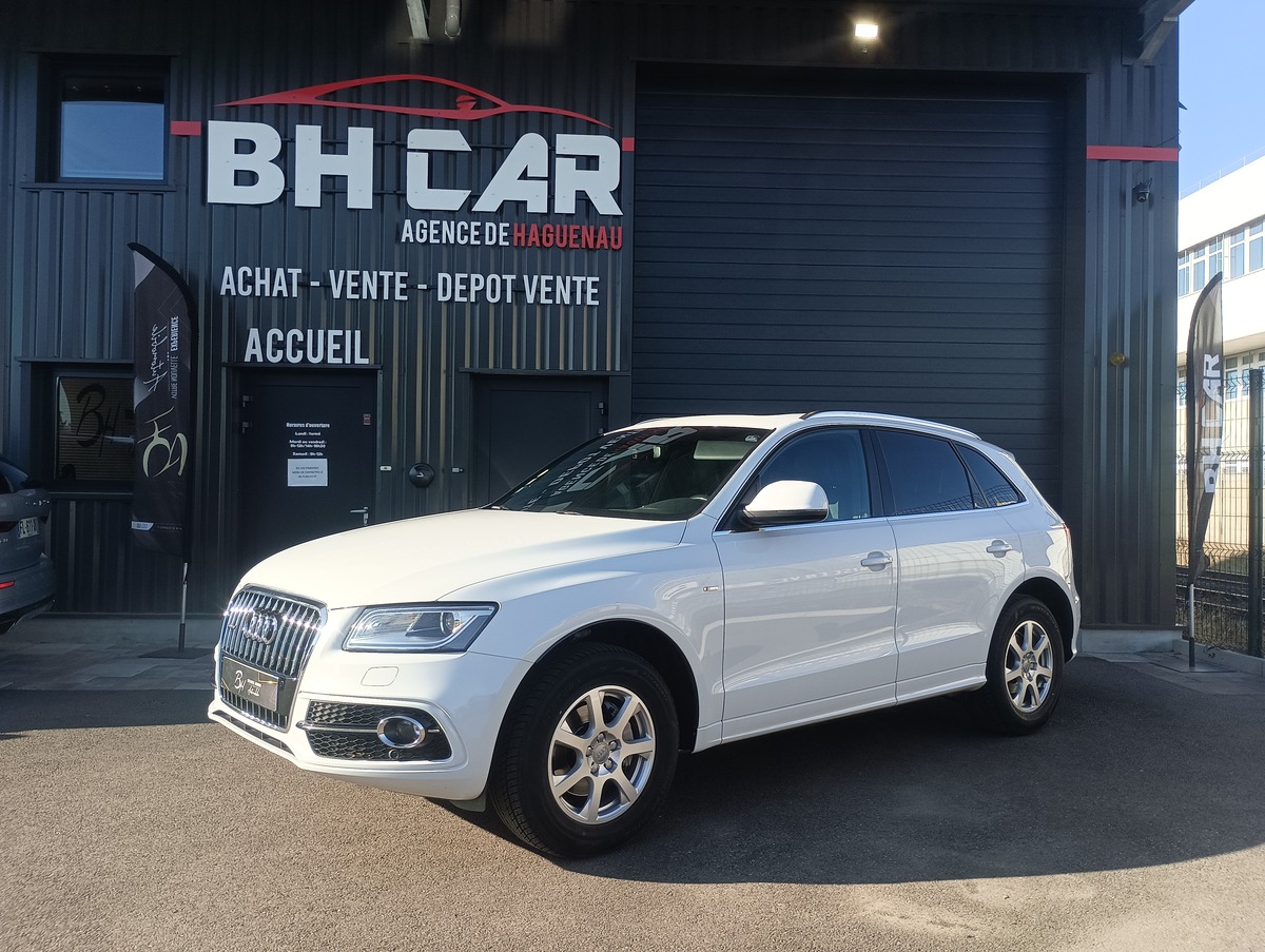 Image: Audi Q5 2.0 TDI 177cv S-Tronic 7 Quattro S-Line Sièges Chauffants Toit Ouvrant 20 pouces