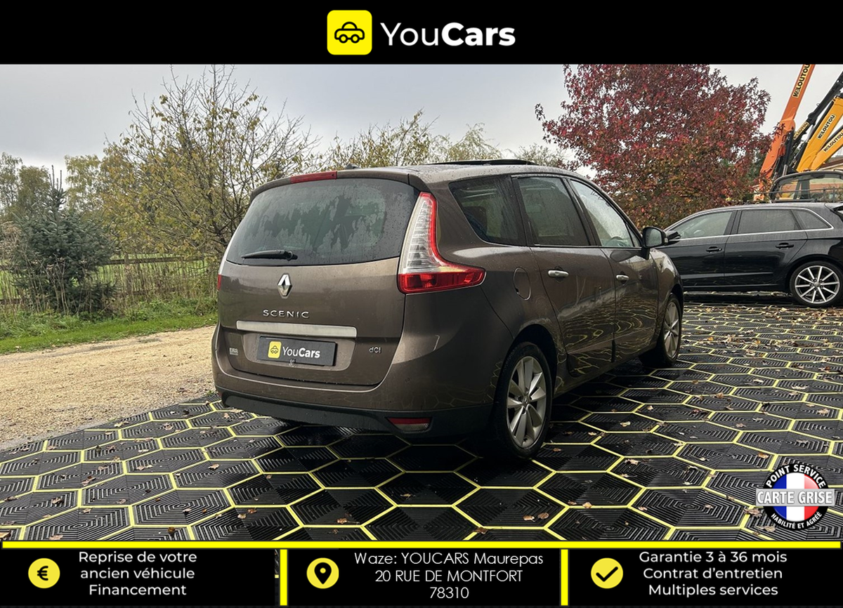 RENAULT Grand Scenic EXECPTION III 2.0 dCi  7 PLACES 150 cv TOIT OUVRANT - SIEGES ELECTRIQUES AV