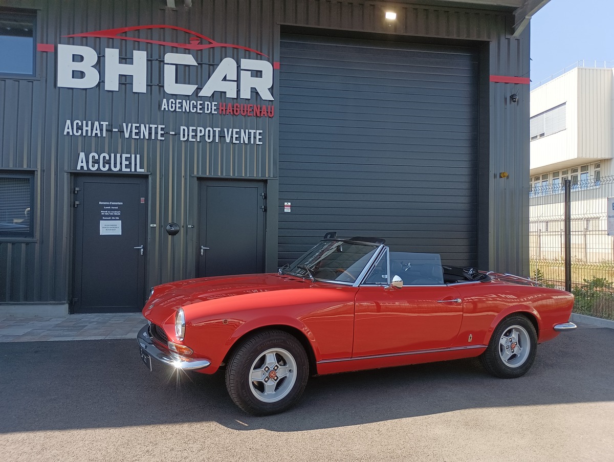 Image: Fiat 124 Spider sport CS1 1800 118CV BVM5 Restaurée en 2019