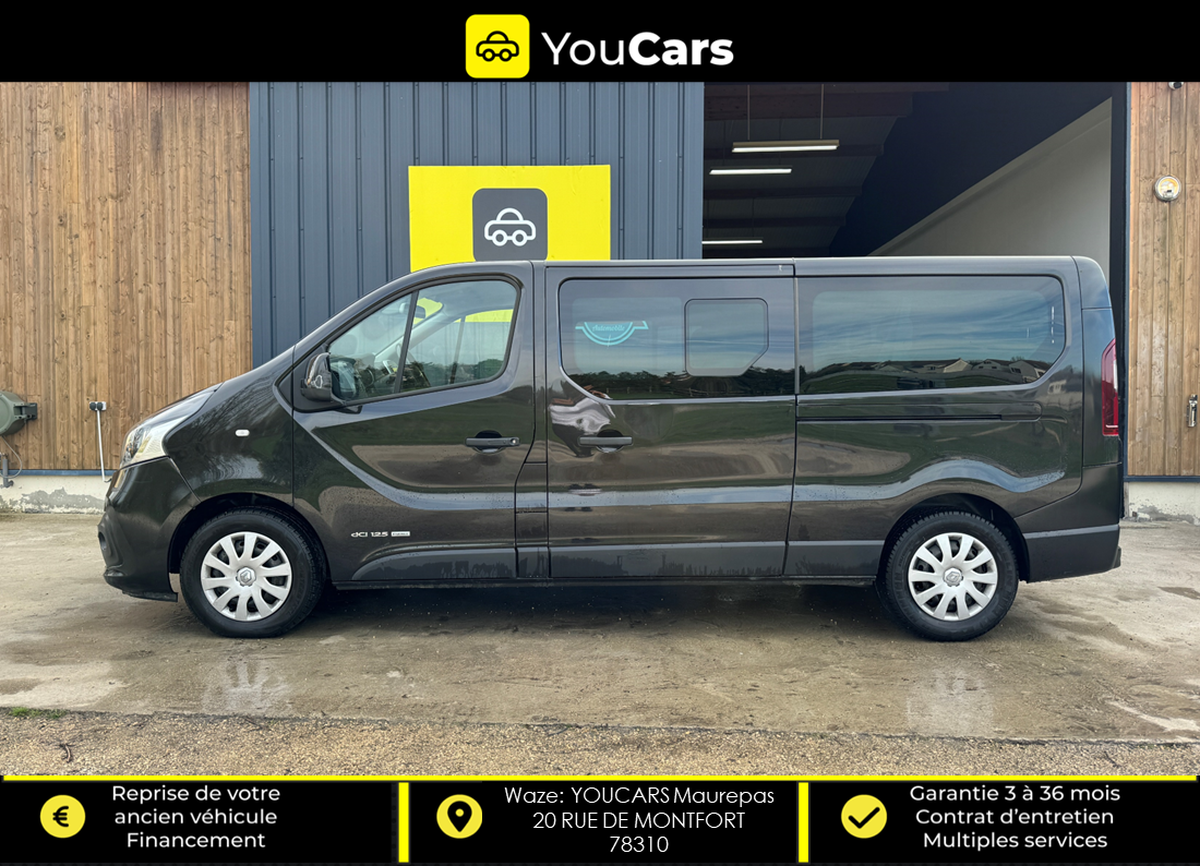 RENAULT Trafic 3 III Combi L2 1.6 dCi Energy 125 cv DOUBLE PORTE LATERALE