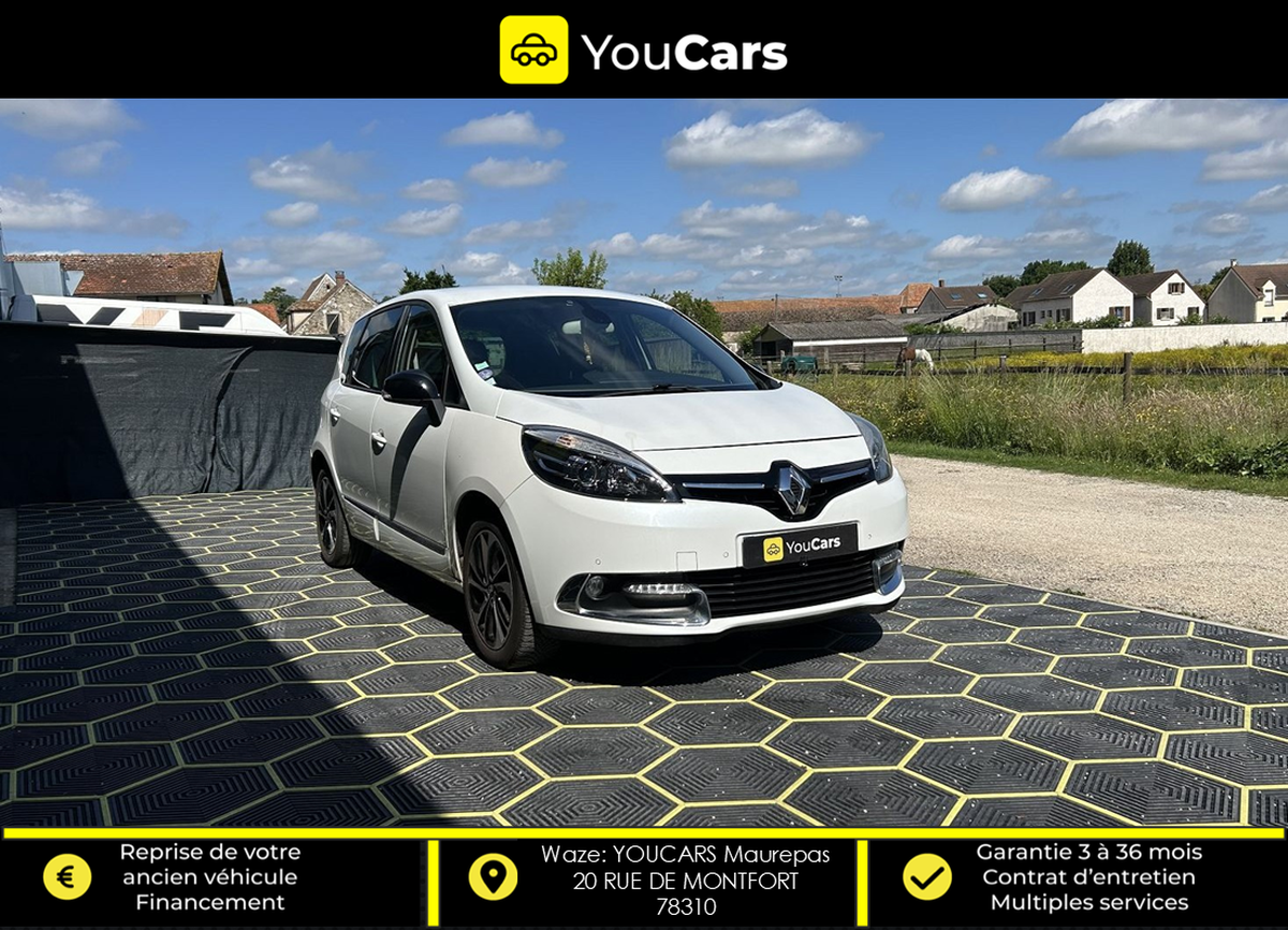 RENAULT Grand Scenic BOSE Phase 2 1.2 TCe 131 cv ENTRETIEN RENAULT - CAMERA DE RECUL - GPS