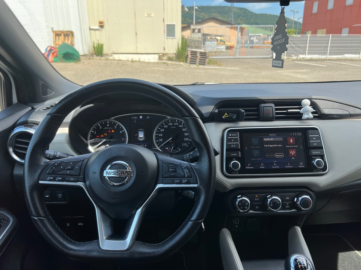 Nissan Micra V 1.0 IG-T 92cv, Finition Made in France, Suivi Complet Nissan