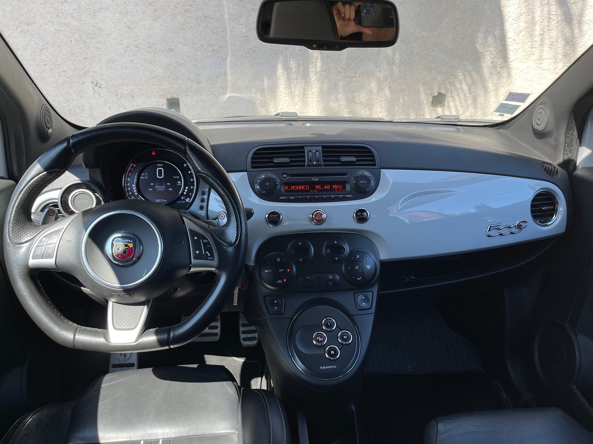 Abarth 500C Cabriolet 160 cv Turismo / KM reel