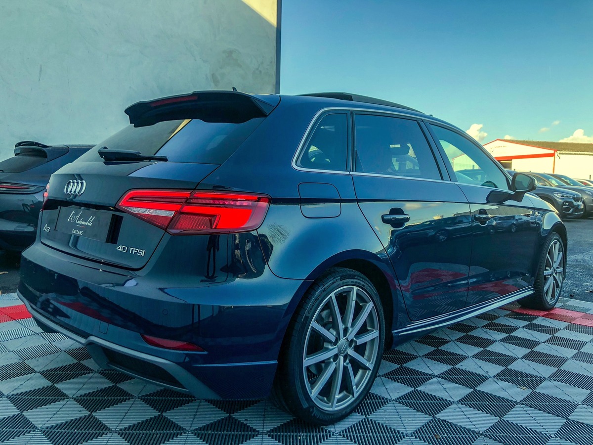 Audi A3 SPORTBACK 40 TFSI 190 CH S-TRONIC7 S-LINE 