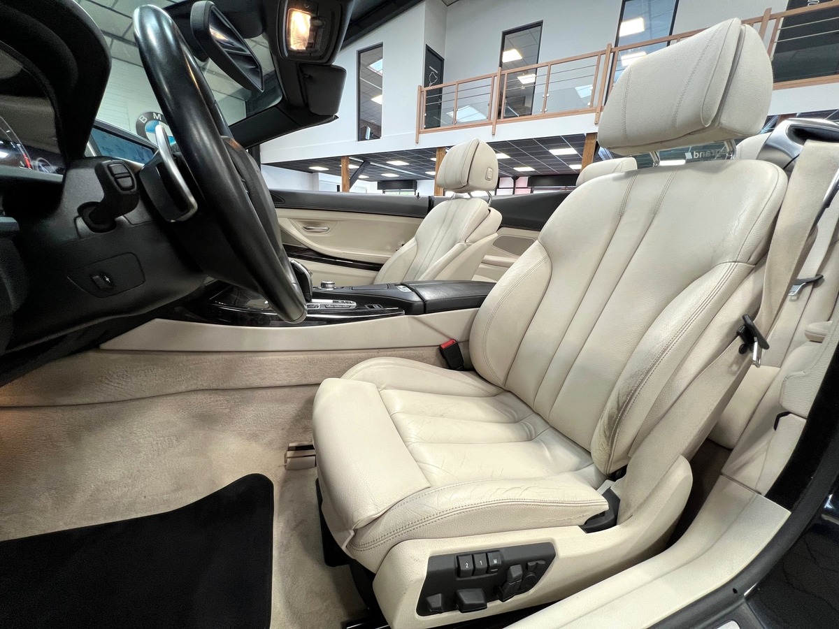 Bmw Série 6 CABRIOLET F12 XDRIVE 640D 313 LUXE BVA