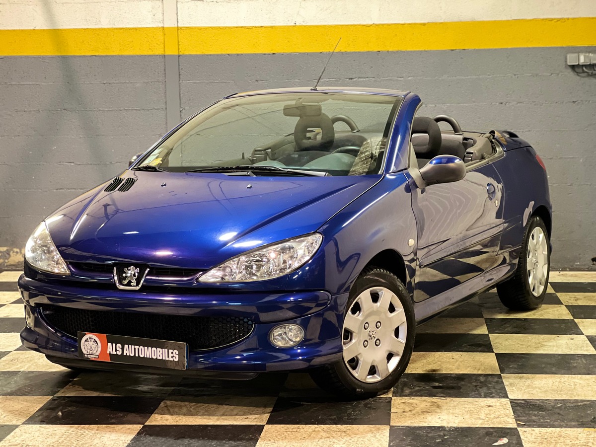 Peugeot 206 cc 1.6 110CH FAIBLE KM BOITE AUTO !!!