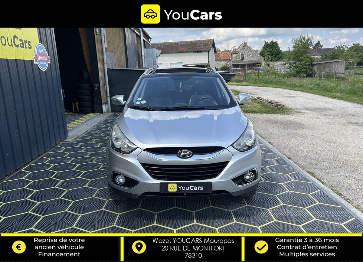 Hyundai ix35 PACK PREMIUM 1.7 CRDi 115 cv TOIT OUVRANT - SIEGES CHAUFFANTS AV/AR - GPS