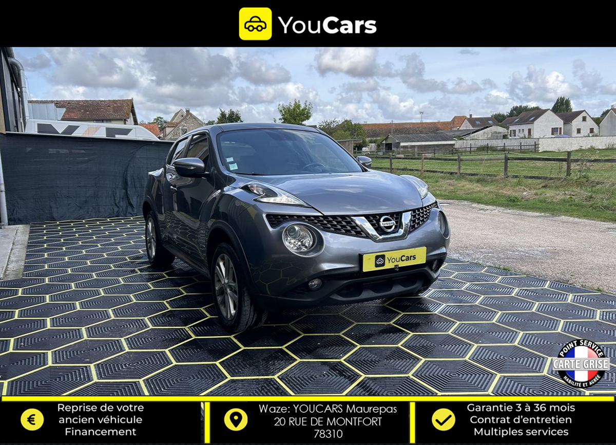 Nissan Juke CONNECTA UK Phase 3 1.5 dCi S&S 110 cv COURROIE DE DIST FAITE - CAMERA DE RECUL - GPS