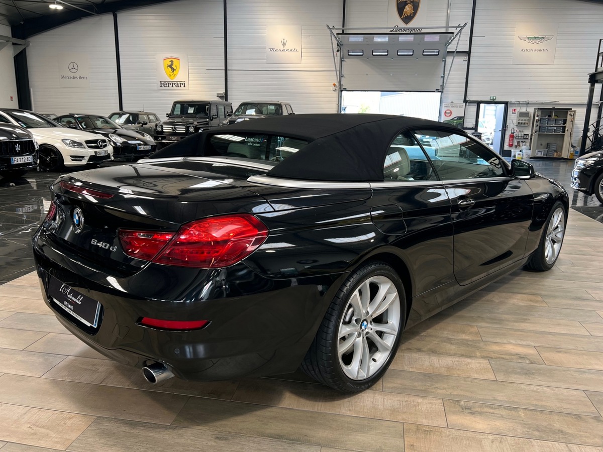 Bmw Série 6 CABRIOLET F12 XDRIVE 640D 313 LUXE BVA