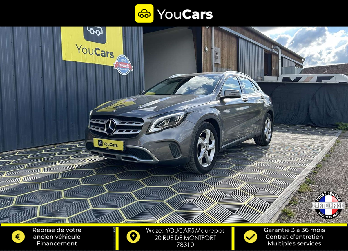 Mercedes-Benz GLA Phase 2 180 1.6 i 122 cv ENTRETIEN EXCLUSIF MERCEDES - SIEGES CHAUFFANTS AV