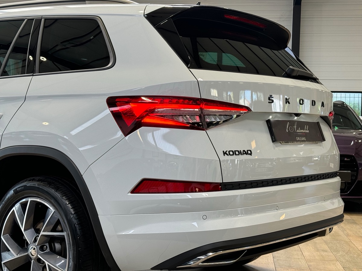 Skoda Kodiaq 2.0 TDI 150CV SCR SPORTLINE DSG7 4X4 7 PLACES 1ERE MAIN