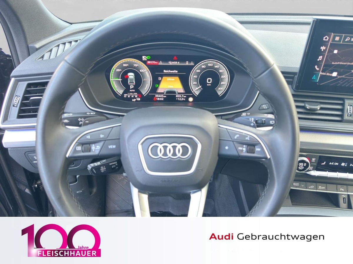 Audi Q5 Sportback 50 TFSI e 299ch S line quattro S tronic 7/Tête haute/Feux matriciels