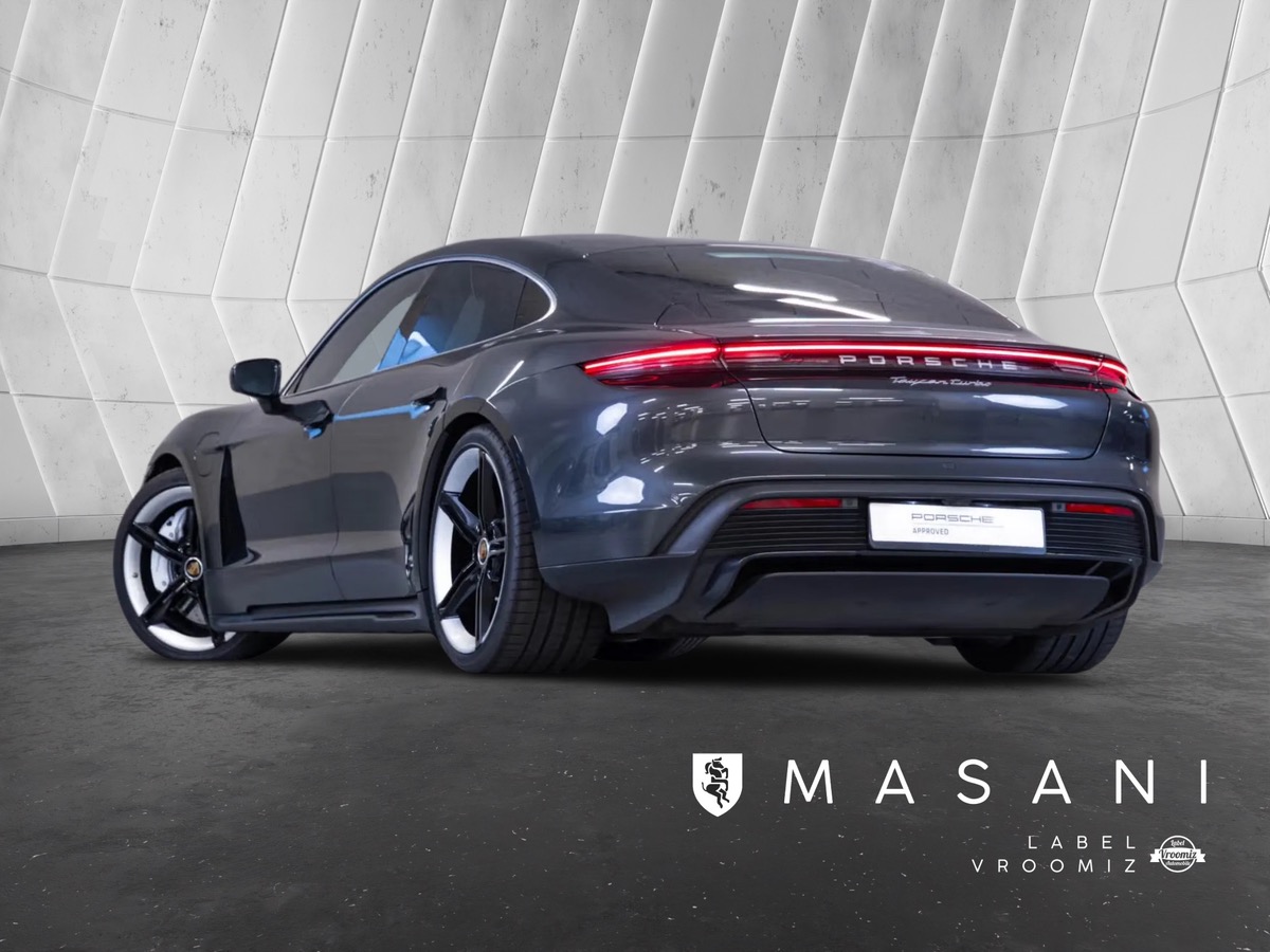 Porsche Taycan Turbo 680ch Performance Battery+ Ecran Passager/360/Bose/Inno/Keyless/Roues AR direc.
