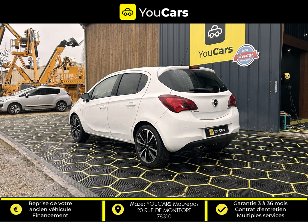 Opel Corsa BLACK EDITION 5 Portes 1.4 i 100 cv CARPLAY - RADAR DE RECUL AR