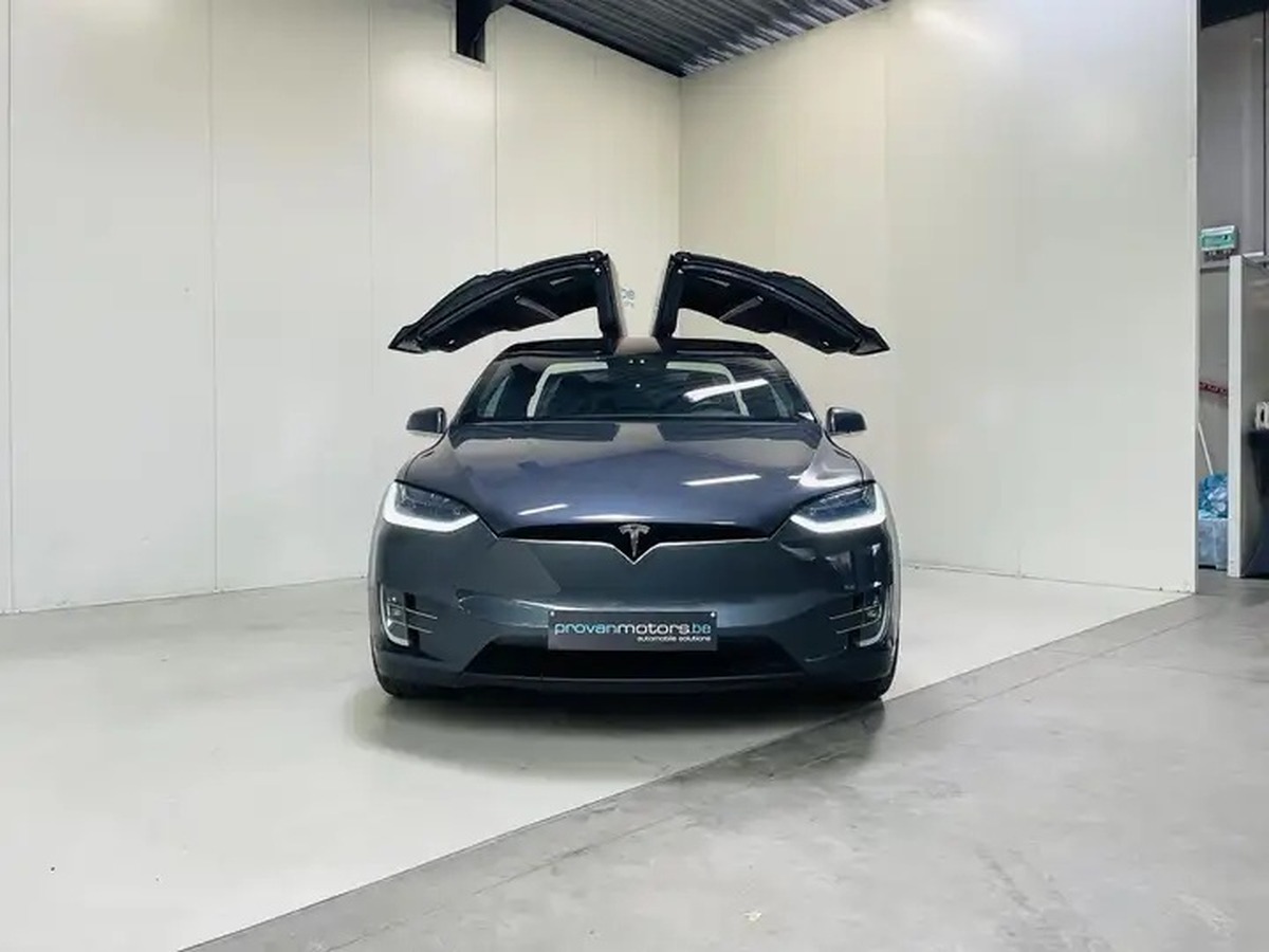 Tesla Model X P100DL Performance Ludicrous Dual Motor Son Premium Attelage 6 places