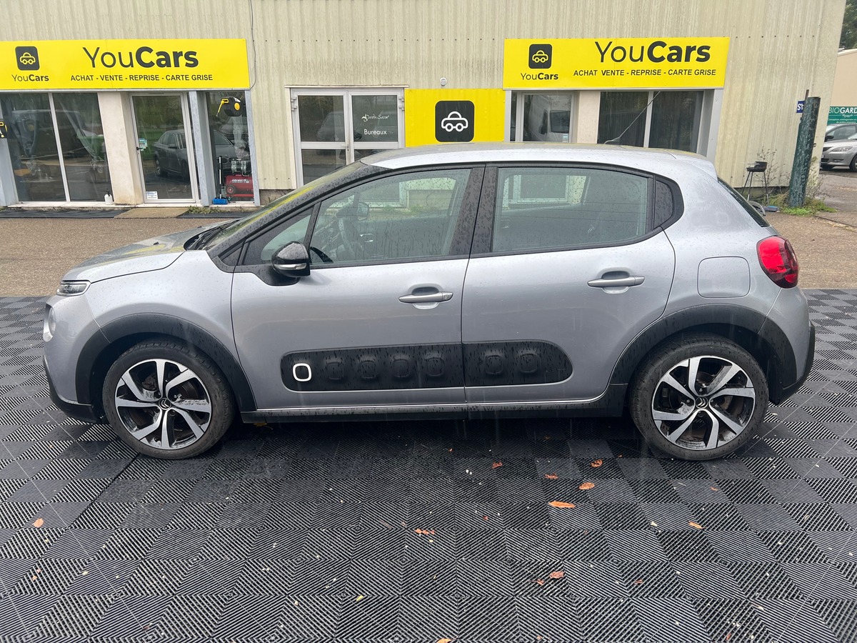 Citroën C3 1.5 BlueHDi 102 cv- CARNET D'ENTRETIEN COMPLET - RADAR DE RECUL - CARPLAY - MOTEUR FIABLE