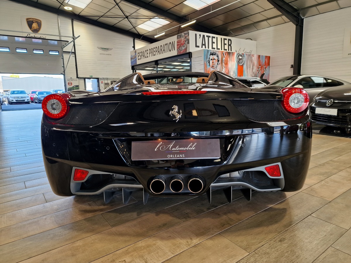 Ferrari 458 Spider V8 4.5 570 Française