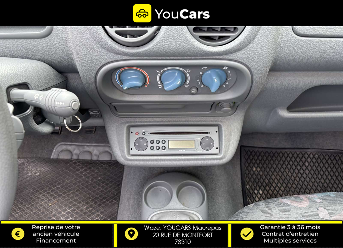 RENAULT Twingo I Phase 2 1.2 i 75cv TOIT OUVRAN PREMIERE MAIN ENTRETIEN A JOUR