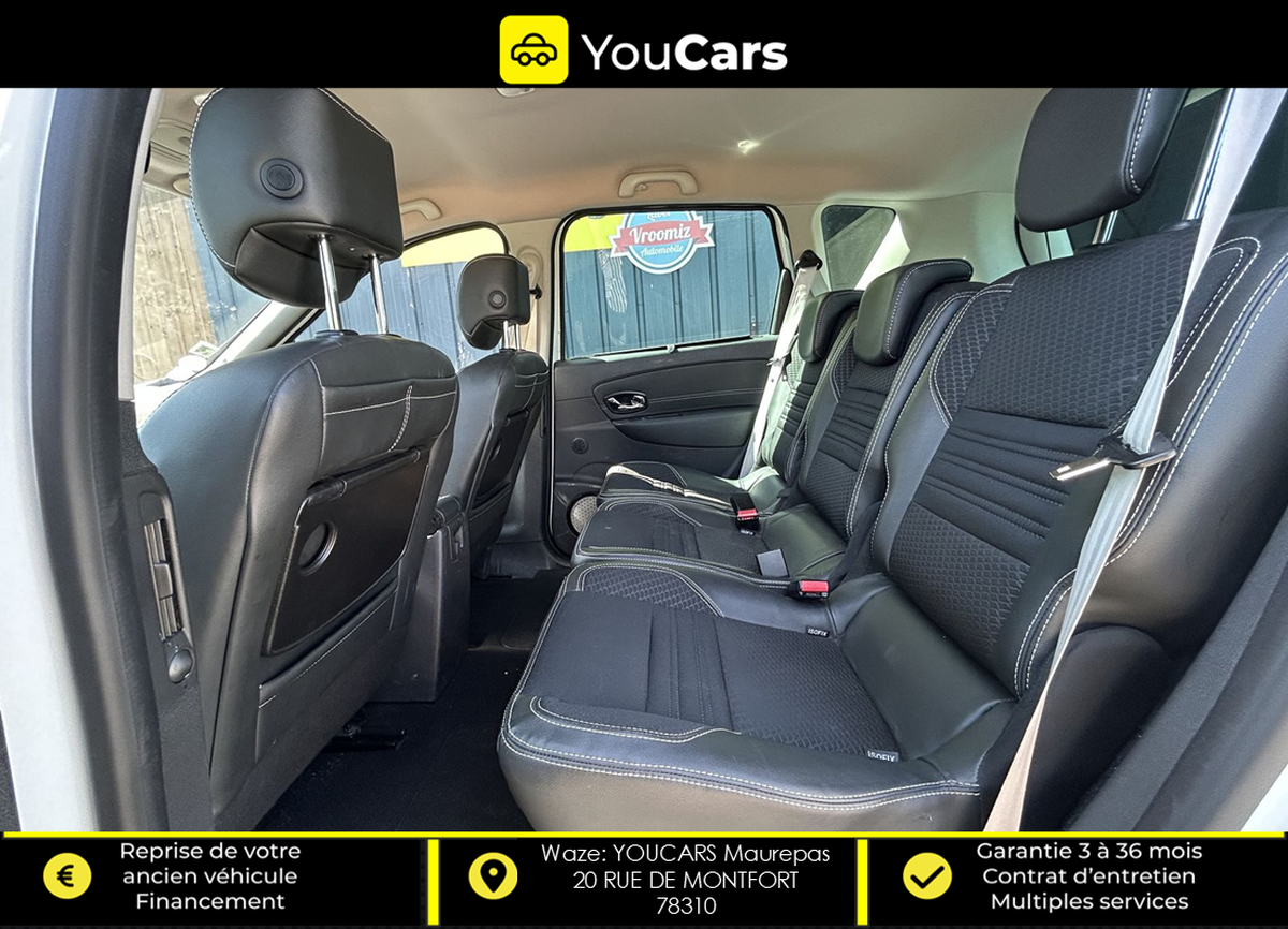 RENAULT Grand Scenic BOSE Phase 2 1.2 TCe 131 cv ENTRETIEN RENAULT - CAMERA DE RECUL - GPS