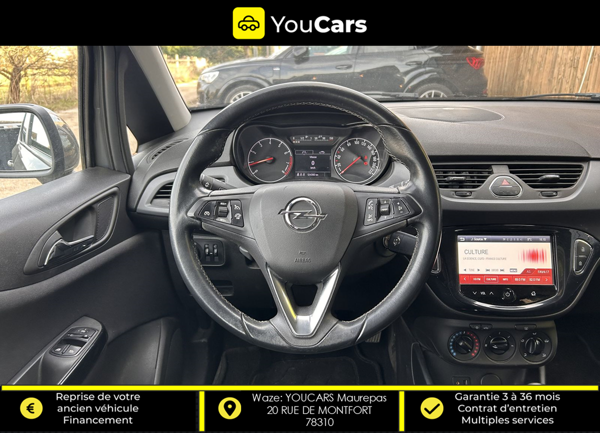 Opel Corsa 5 Portes 1.4 i 16V 90 cv ECRAN TACTILE  - BLUETOOTH MUSIC