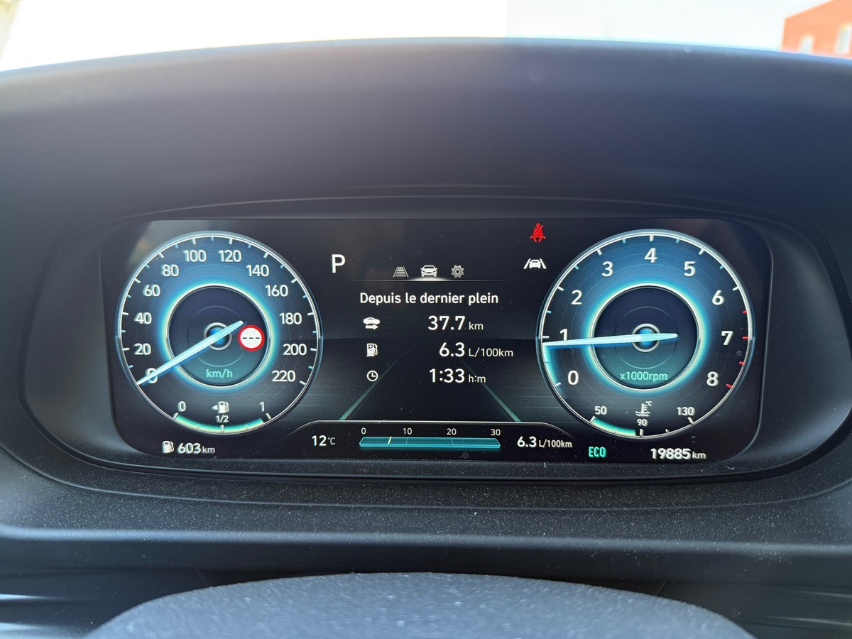 Hyundai Bayon 1.0 T-GDi 100ch Hybrid 48V Intuitive DCT-7, Garantie constructeur.