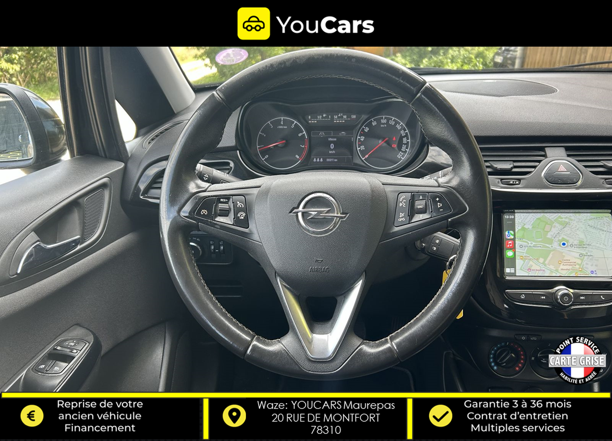 Opel Corsa E 5 Portes 1.4 i 90 cv CARPLAY - RADAR DE RECUL AR