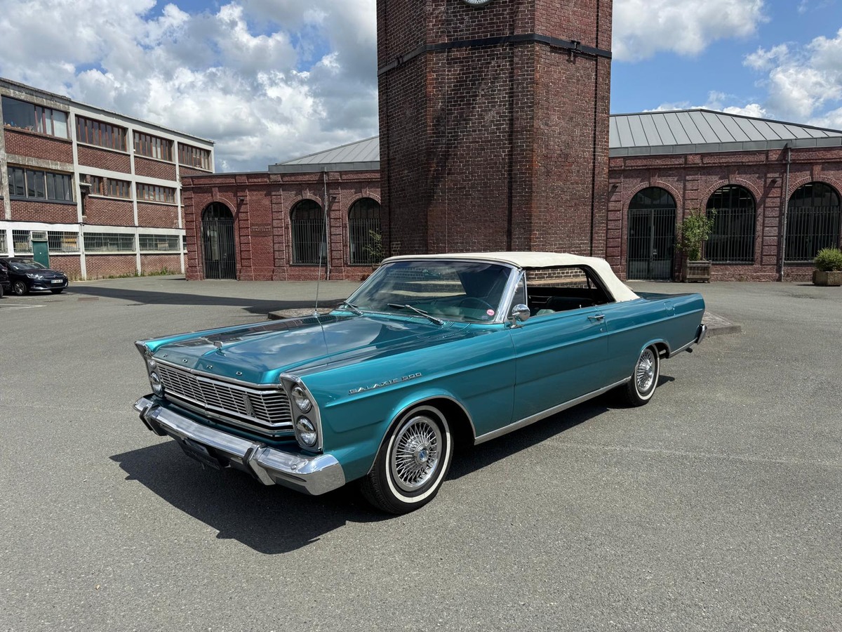 Ford Galaxie 500 V8 352 Ci 1965 CABRIOLET Génération 3