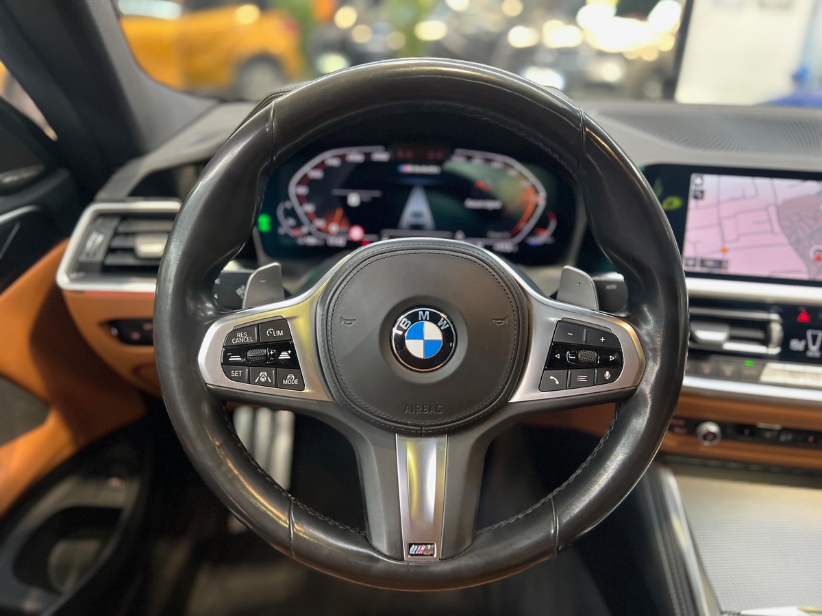 Bmw Série 4 Coupé (G22) M440I XDRIVE 374 BVA8 / Arctic Race Blue/Toit Pano