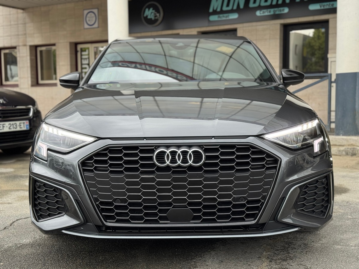 Audi A3 Sportback Sline 35 2.0 TDI S Tronic7 150 cv -Boîte auto - B&O