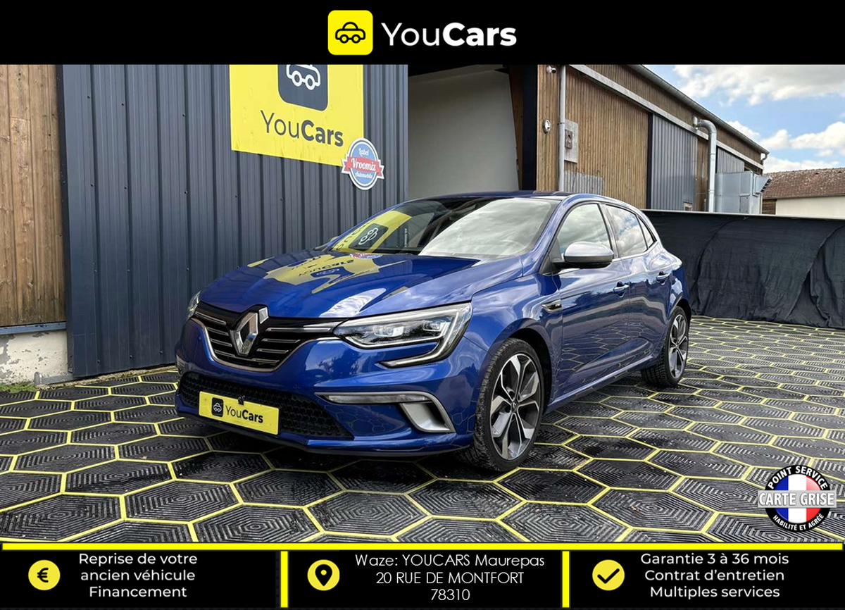 RENAULT Megane 4 GT LINE 1.3 TCe  140 cv CAMERA DE RECUL