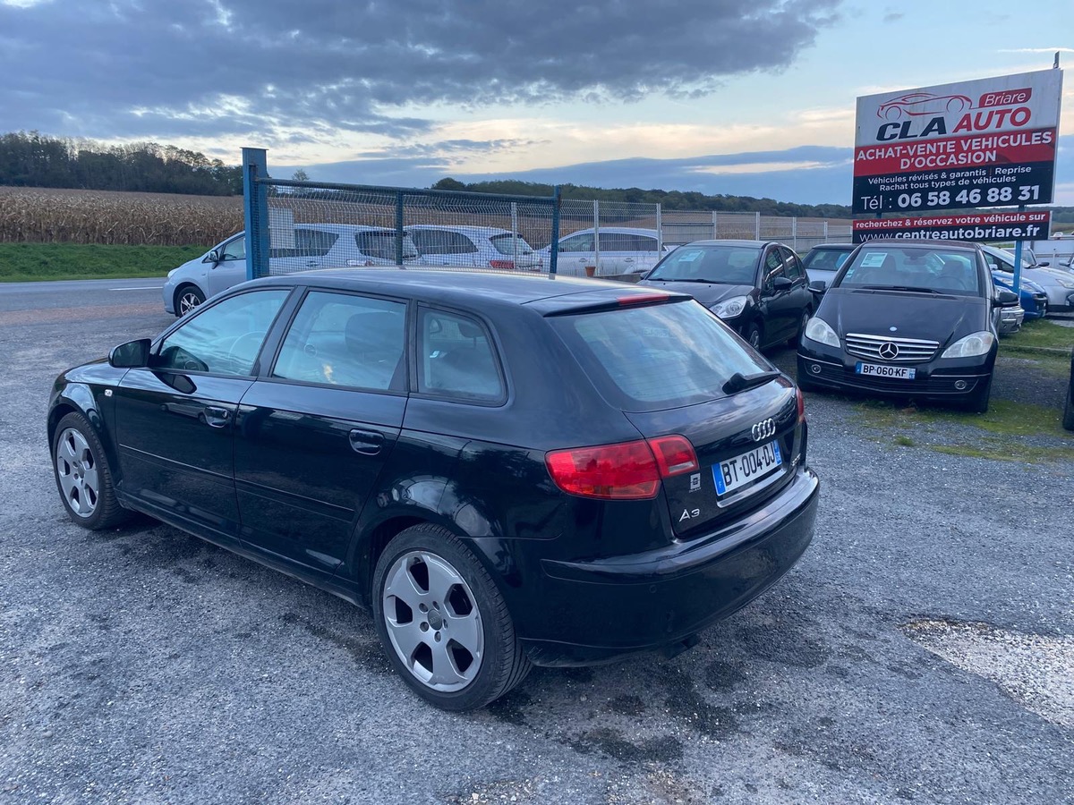 Audi A3 Sportback 2.0 tdi 140cv boite autos DSG 204008km